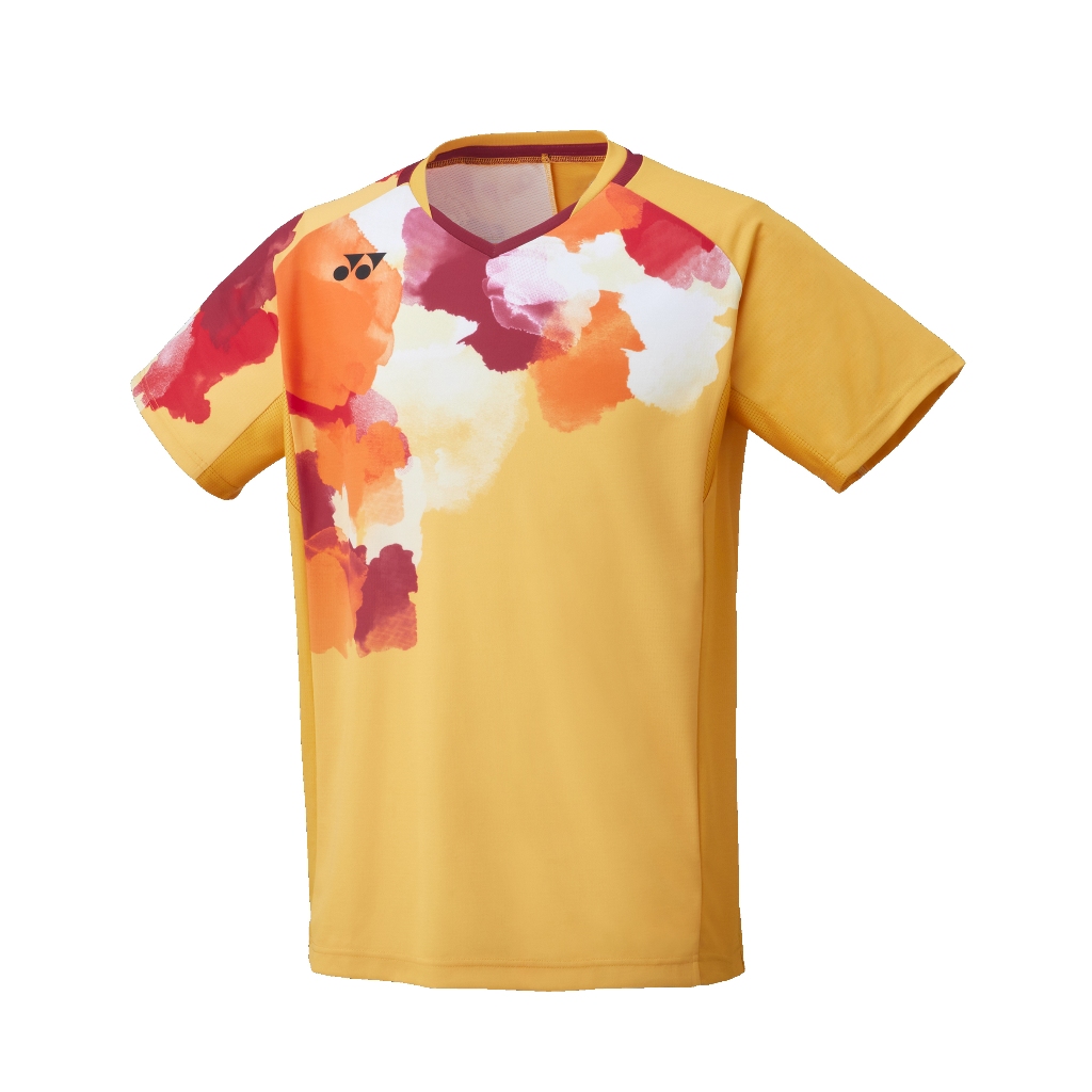 เสื้อกีฬาแบดมินตัน แบดมินตัน 10508 สีเหลือง Saffron คุณภาพส่งออกแกรนด์