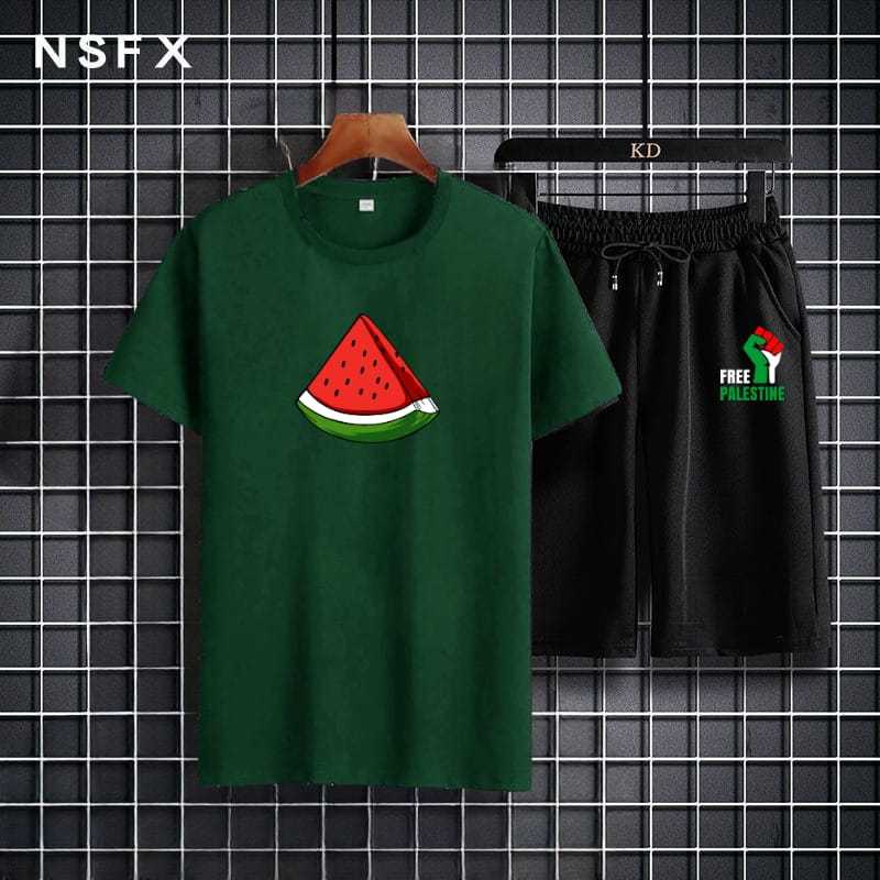 Asgard777 Oblong Shorts Set Mens Distro Clothes Watermelon Suit 1