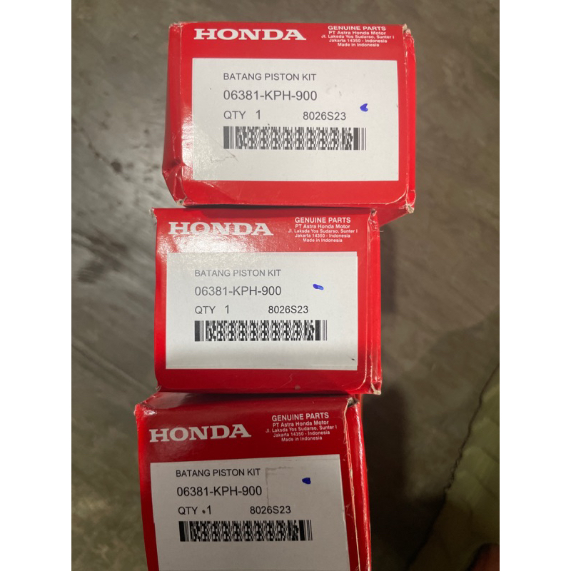 ก้านลูกสูบ Conrod ก้านลูกสูบ Kharisma supra x 125 06381kph900 Ahm ของแท้ 100%