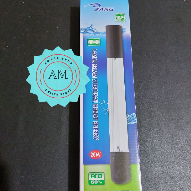 20W UV LAMP / 20 วัตต์ AQUARIUM UV LAMP / AQUARIUM POND UV LAMP / 20 วัตต์ปลา POND ULTRAVIOLET UV LA
