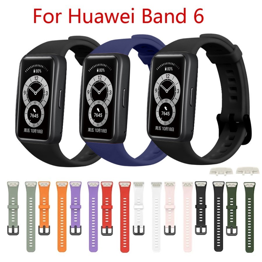 สายนาฬิกาข้อมือ แบบนิ่ม สําหรับ Huawei Band 6 Strap Honor Band 6