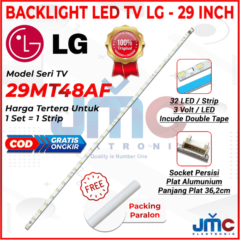 LG 29 นิ้ว LED TV BACKLIGHT 29MT48AF 29MT48F 29MT48 BL 29IN ไฟ LED