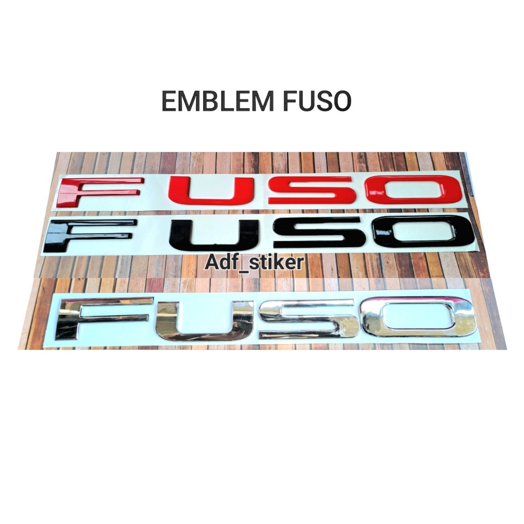 Fuso Emblem / Fuso colt Diesel Logo / Fuso L300 mitsubishi Emblem