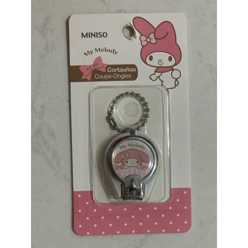 Hcs - Miniso >>> Sanrio!!️ กรรไกรตัดเล็บ ลาย My Melody Sanrio