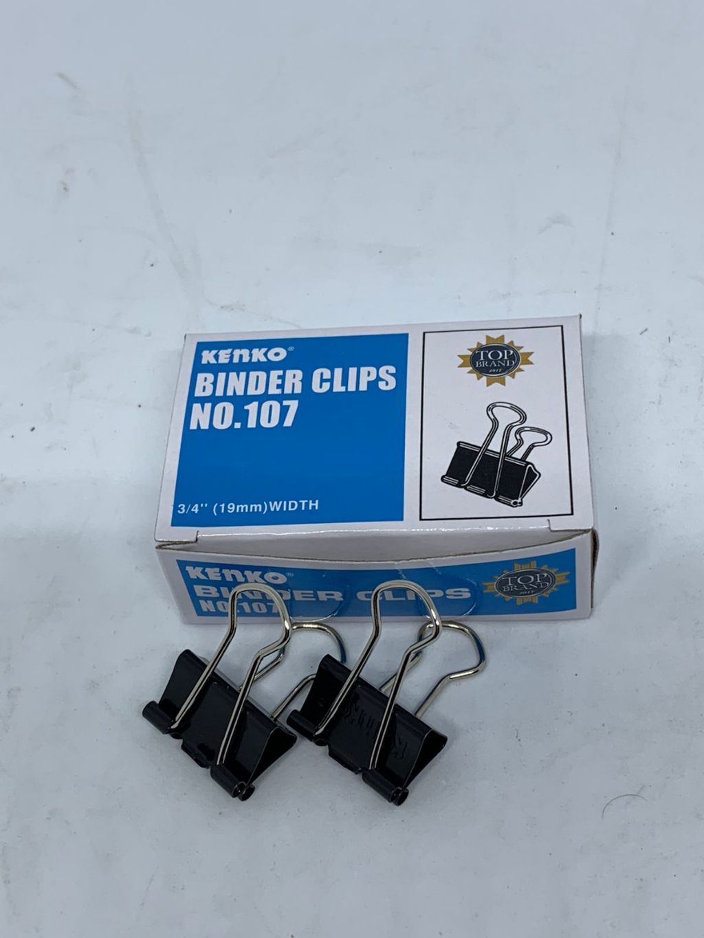 [ PER BOX ] BINDER CLIP 107