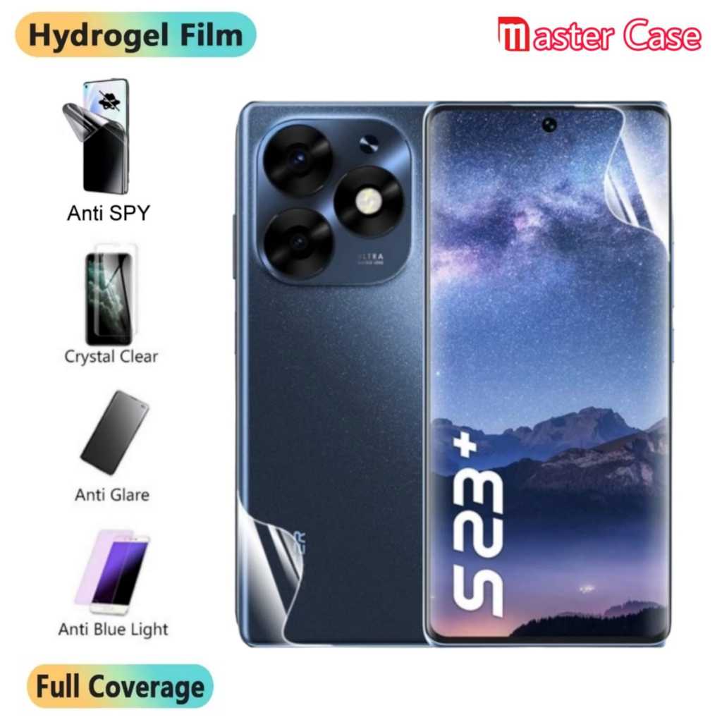 ฟิล์มกันรอย ITEL S23 PLUS ฟิล์มไฮโดรเจล ไม่ใช่กระจกนิรภัย