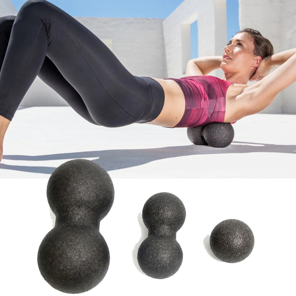 Myofascial Fitness Pilates Massage Ball Fascia Massage Roller โยคะ โยคะนวด Ball ถั่วลิสงคอไหล่กลับที