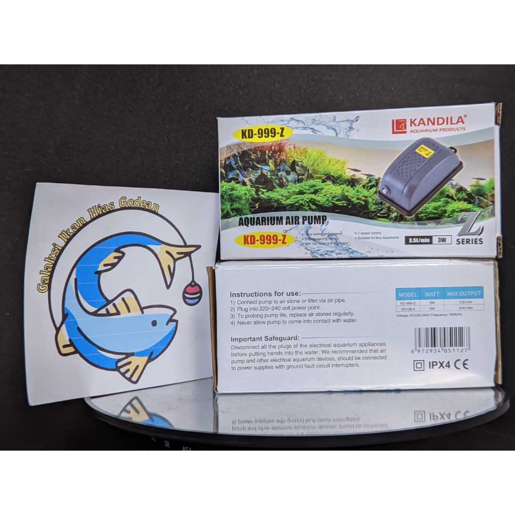 Kandila Aerator ปั๊มลมตู้ปลา KD-999-Z