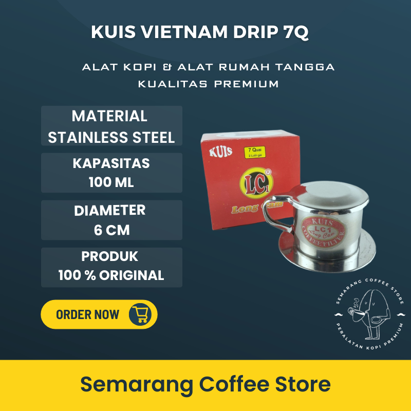 Vietnam Drip 7Q - Coffee Dripper ความจุ 100 ml