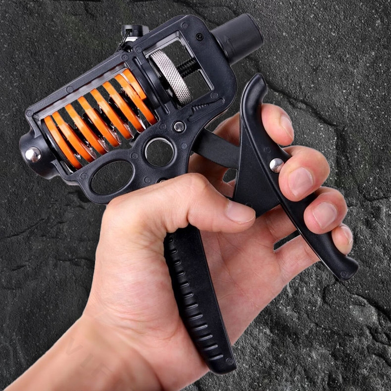 Hand Grip Adjustable Finger Strength Power Exercision 5-165kg - PST-15 - สีดํา