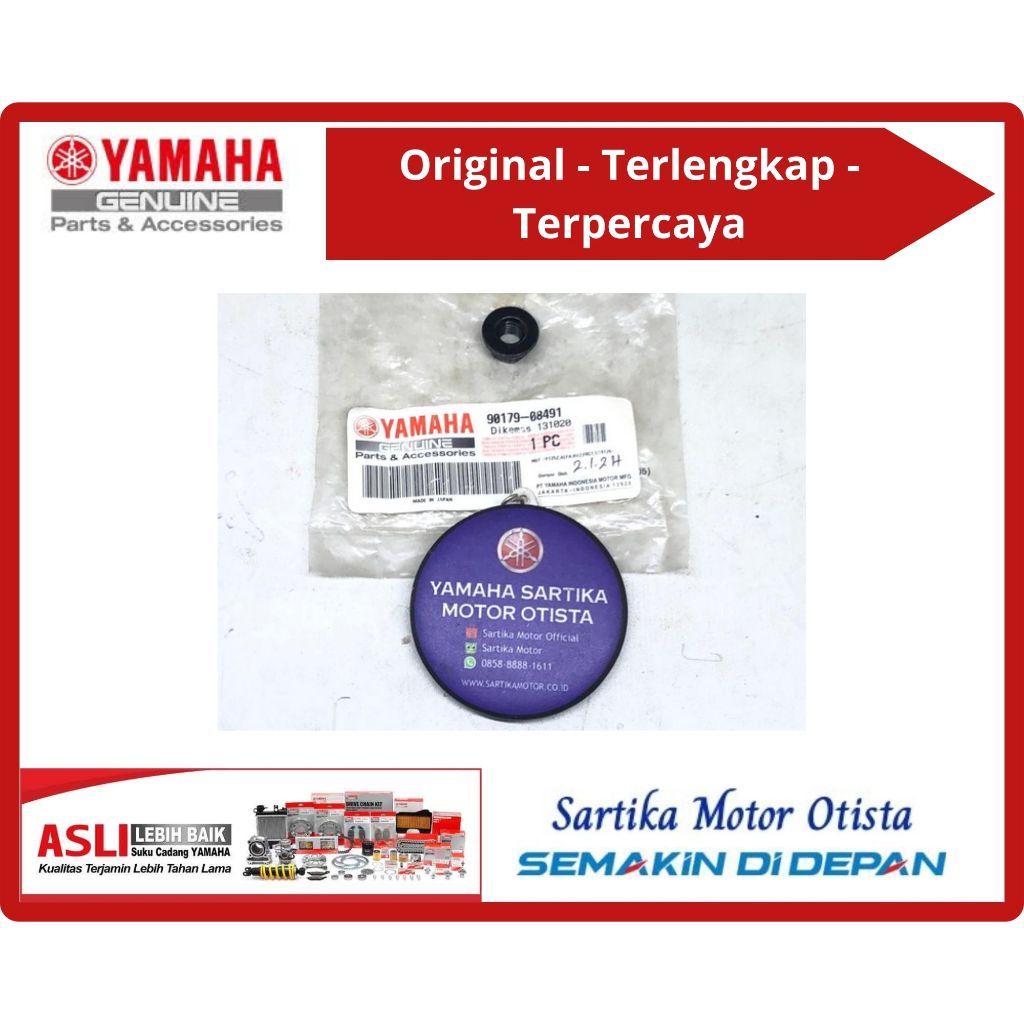 น๊อตเดิม / น๊อตคอท่อไอเสีย (Y125Z, ALFA, RXZ, FRC1,STTR126) Yamaha Fizr / Rxking / Mio