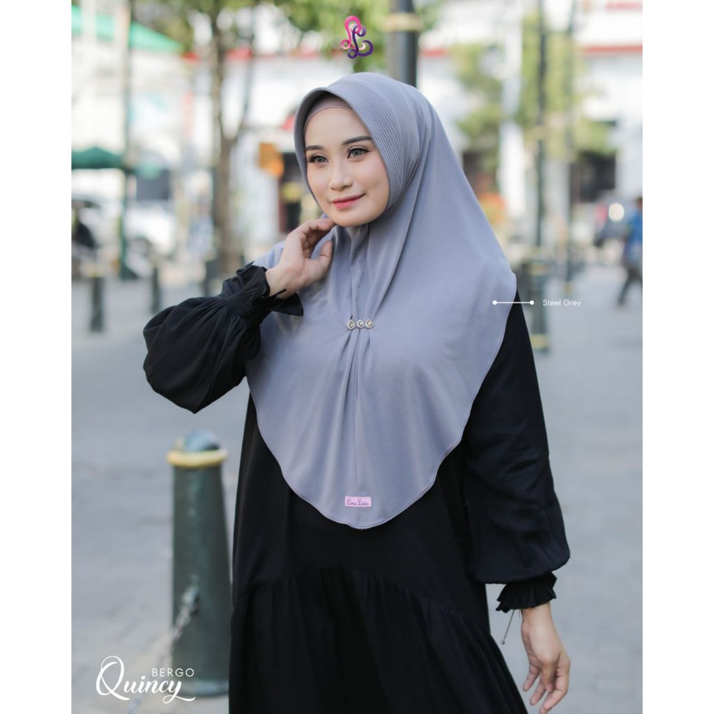 Putih Quincy Moslem hijab/สบาย Jersey hijab/ใหม่ล่าสุด Quincy hijab hijab/สีขาว Instant hijab