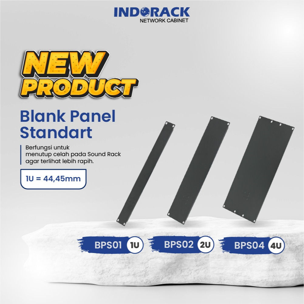 INDOACK PANEL STANDARD 1U 2U 4U