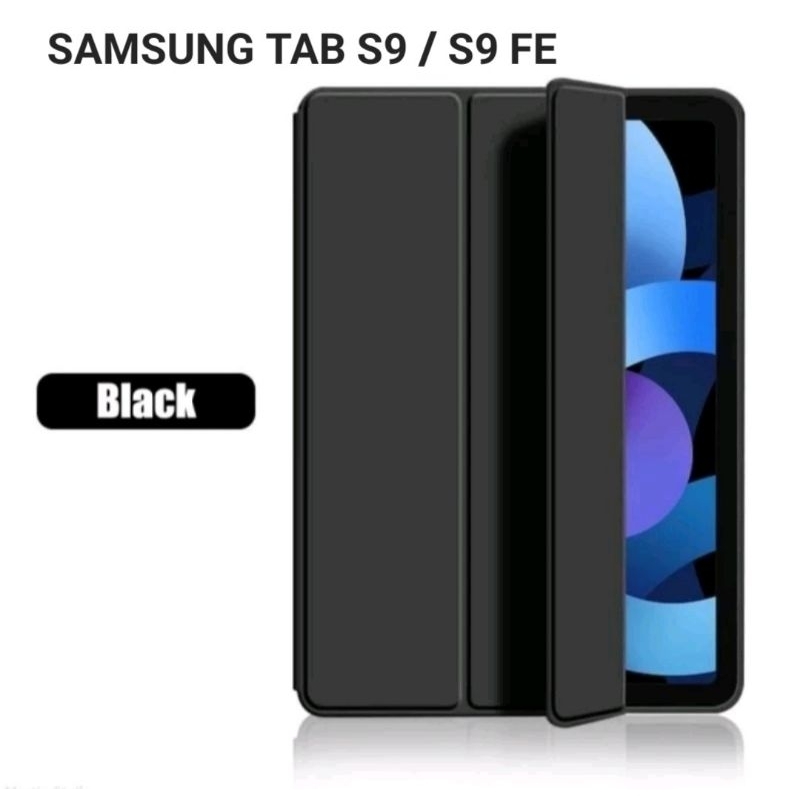 Case Flip Smart Cover Slot Pen Samsung Galaxy Tab S9 / S9 FE / S10 FE / S10 Lite