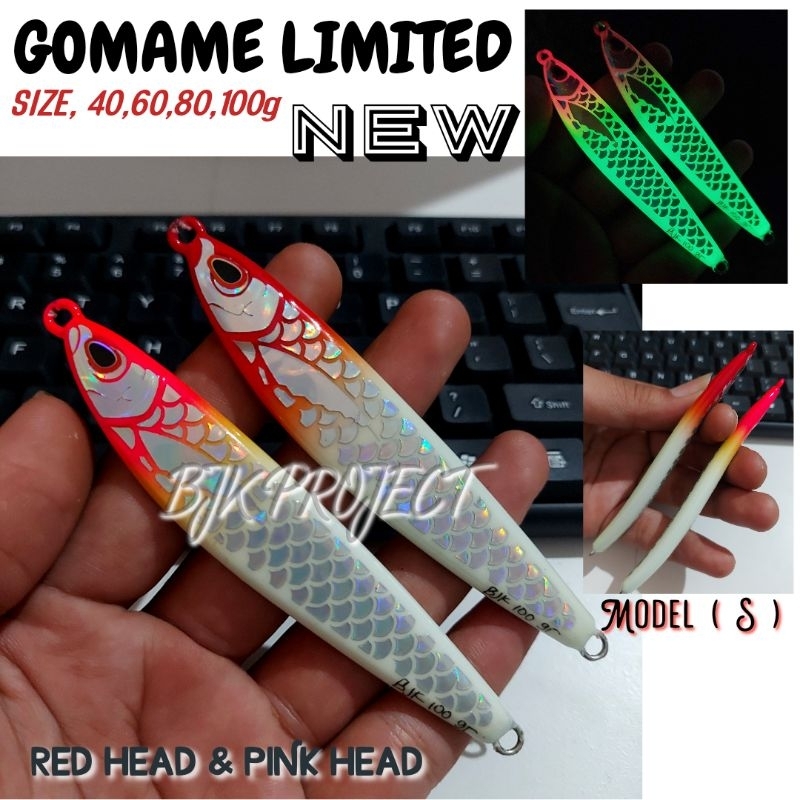 METAL JIG GOMAE 100g ใหม่จํากัด SCALES 2 เหยื่อตกปลา