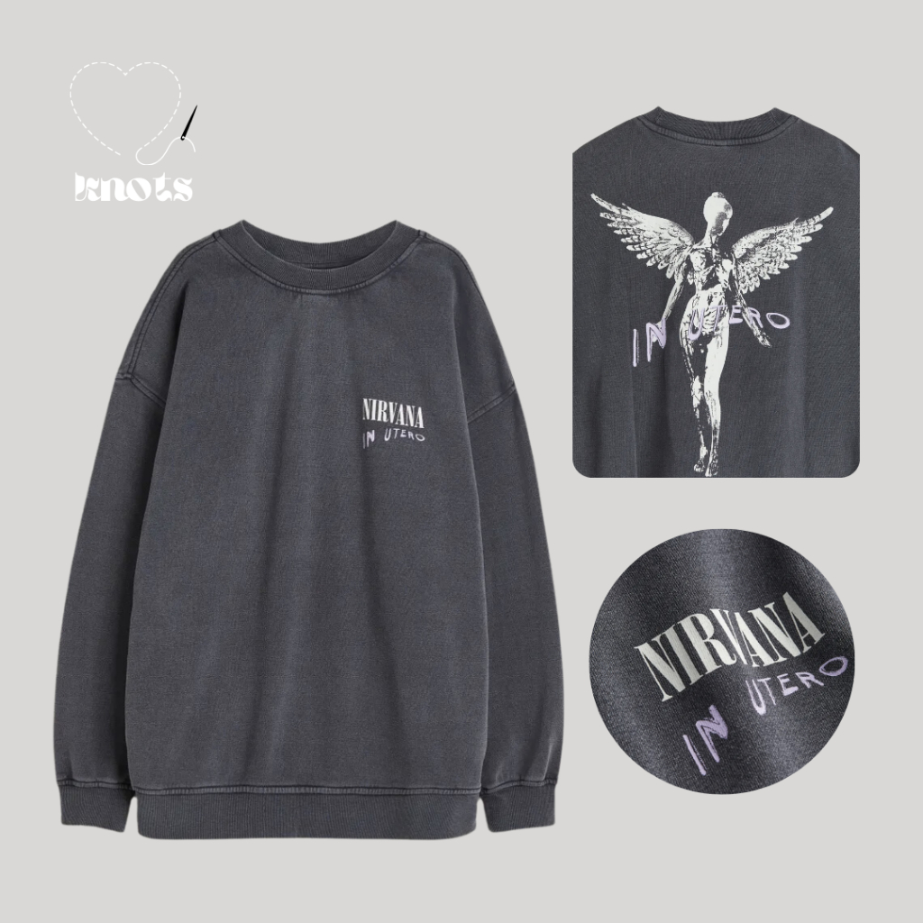 Nirvana In Utero Crewneck - HM