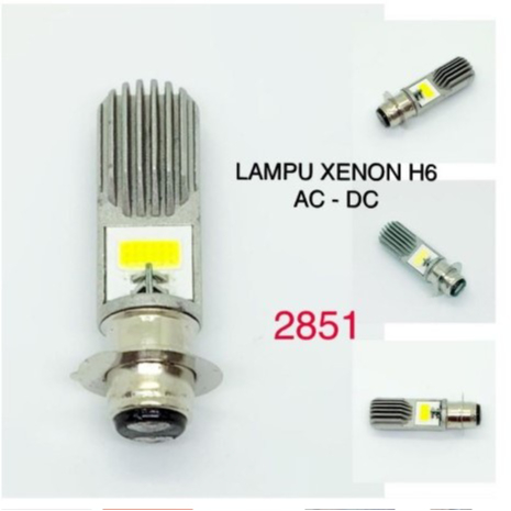 H6 12VOLT HID LED 2-SIDED AC DC UNIVERSAL AUTOMATIC DUCK BULB