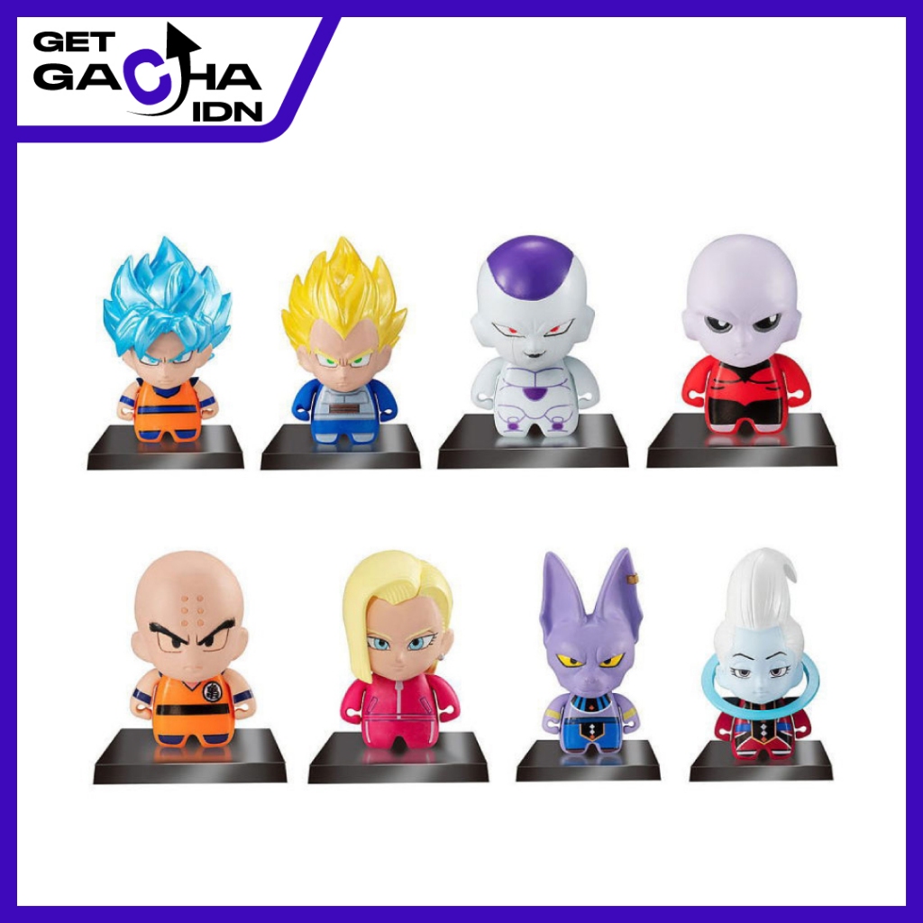 Getgachaidn กล่องสุ่มฟิกเกอร์ Dragon Ball Super Colle Chara สไตล์ญี่ปุ่น