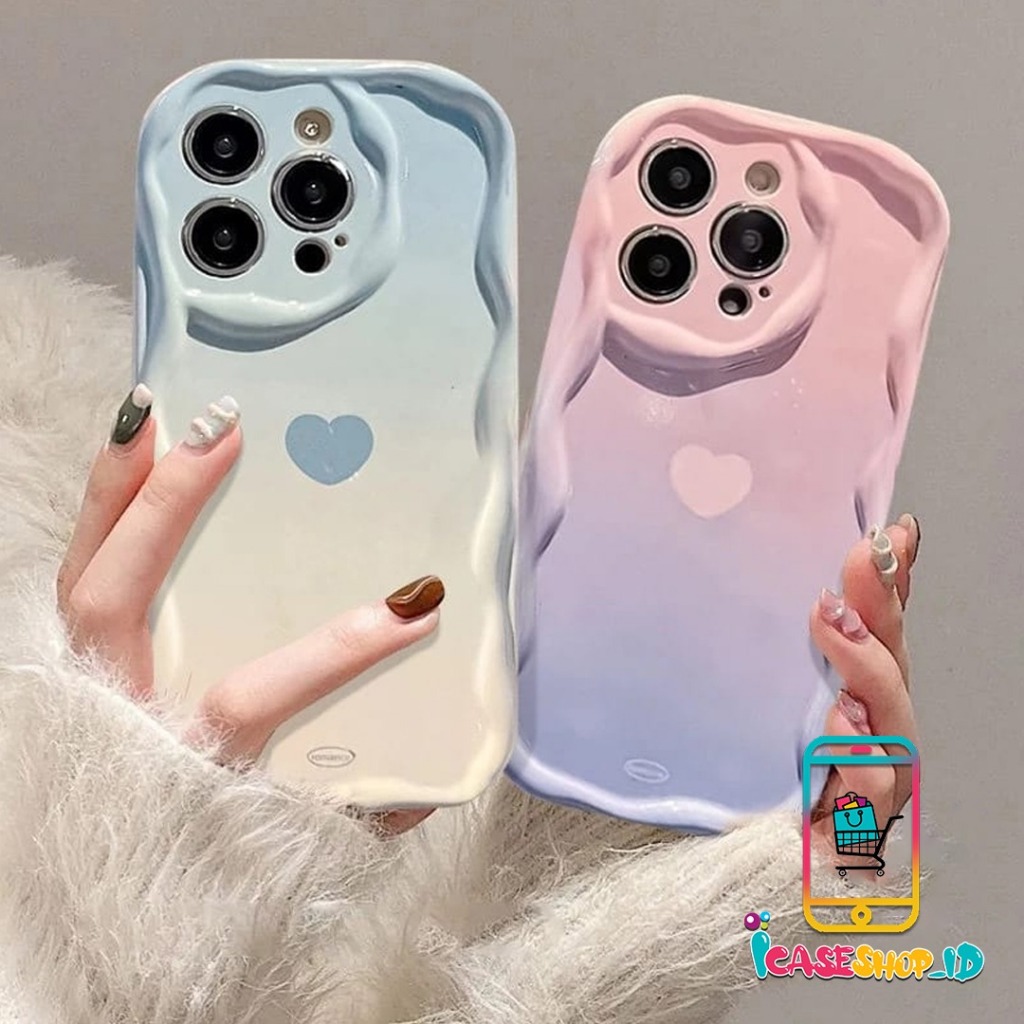 SS877 SOFTCASE LOVE BLUE PINK GRADATION น่ารัก INFINIX SMART 5 6 HD PLUS 7 8 9 10 ร้อน 9 10 12 20 20
