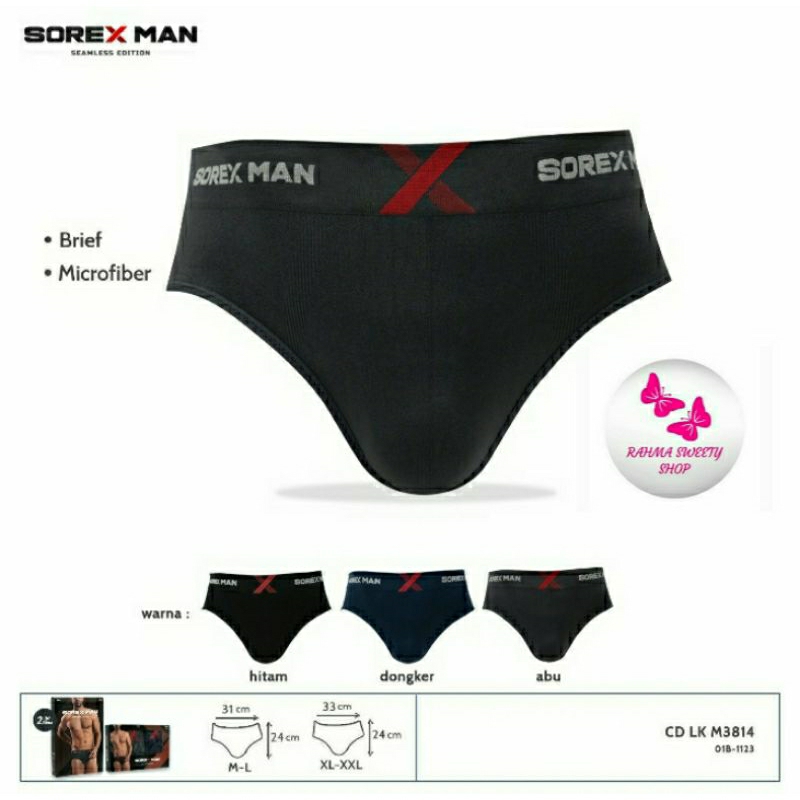 2 ชิ้น - Sorex Man CD M3814 และ Boxer M3815