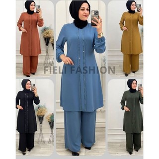 FIELI Sakira S06 Oneset Cringkle Airflow Premium Mewah Simpel dan Elegan