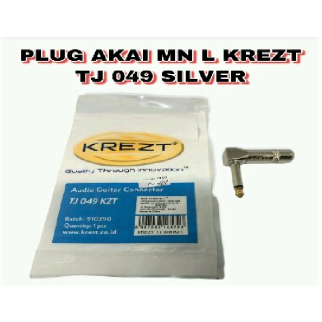 ปลั๊ก AZAI MN L KREZT TJ 049 SILVER (2 ชิ้น)