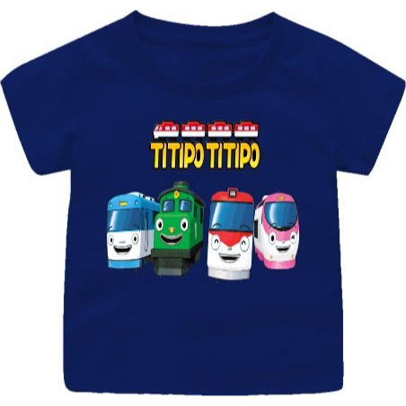 Titipo Titipo Tops เสื้อยืดรถยนต์เด็กชาย/หญิง 1-12 ปี/TEENS/ADULTS S-5XL