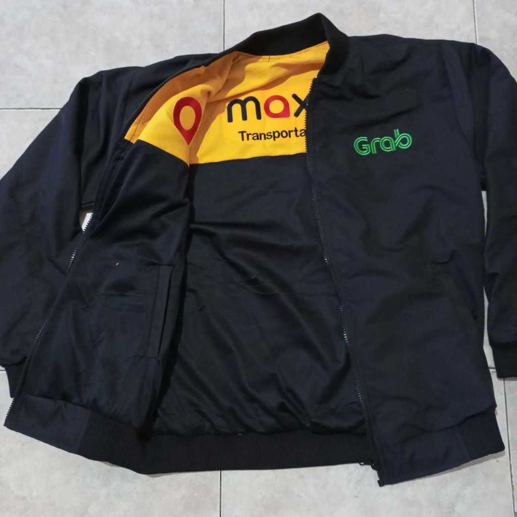 Hitam Grab MAXIM เสื้อแจ็กเก็ต สีดํา / เสื้อแจ็กเก็ต BB GRB MAXIM เสื้อแจ็กเก็ต Chameleon MAXIM GRAB