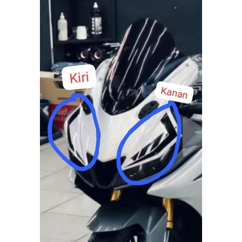 R15 V3 สติ๊กเกอร์ Variation / R15 สติ๊กเกอร์ด้านหน้า / R15 V3 สติ๊กเกอร์ตัด