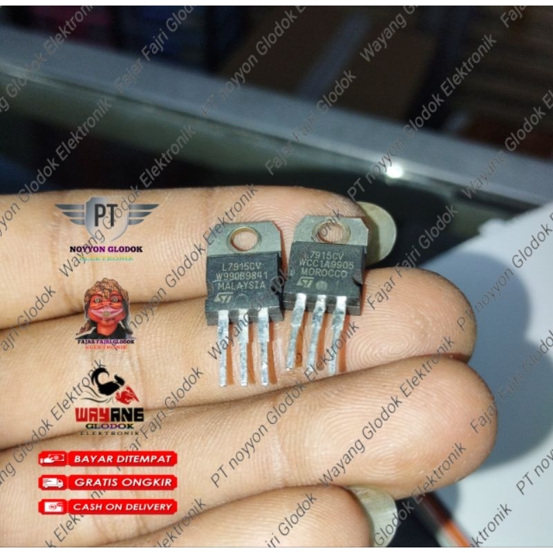 Ic ทรานซิสเตอร์ mosfet L7915 Ori Pull L 7915 เดิม