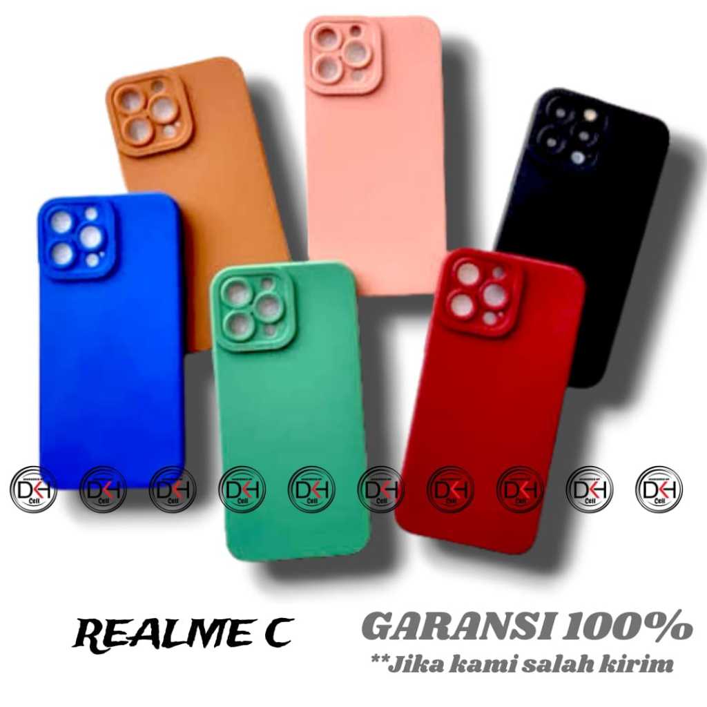 CASE PRO MACAROON กล้อง REALME C1 C2 C3 C11 C12 C15 C17 C20 C20A C25 C21 C21Y C25Y C25S C30 C30S C31