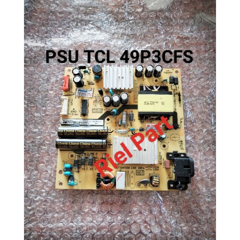 ตัวควบคุมพาวเวอร์ซัพพลาย Psu LED TV SMART TCL 49P3CFS 49P3