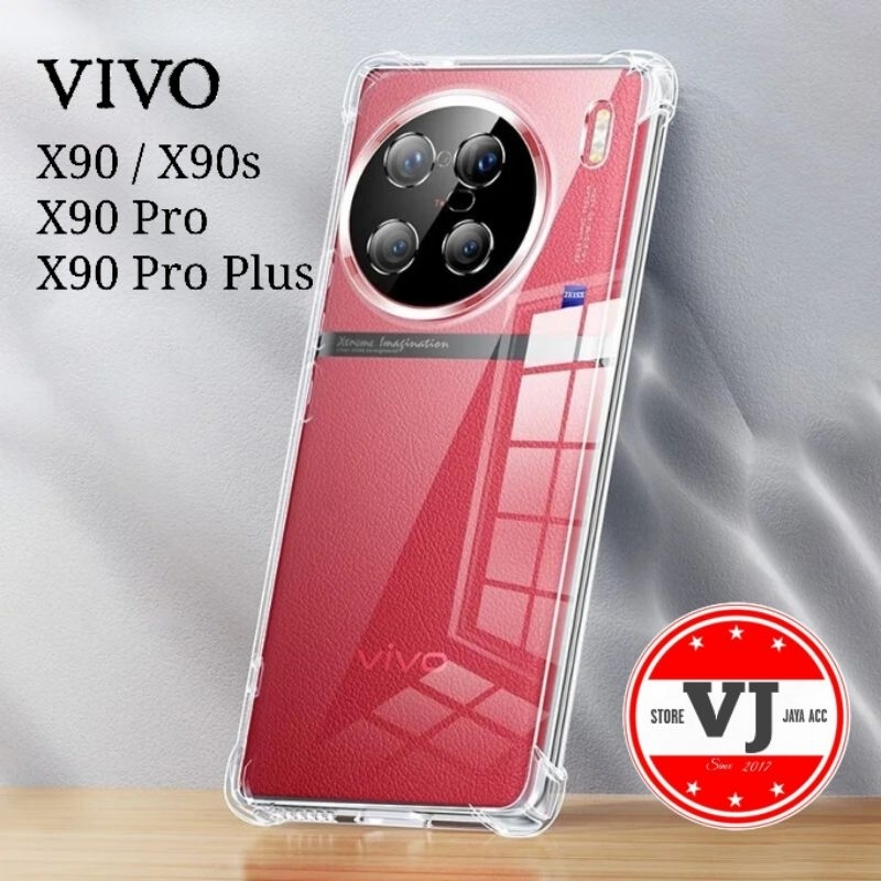 Softcase Anti Crack Vivo X90 / X90 Pro / X90 Pro Plus Case TPU ซิลิโคนใส