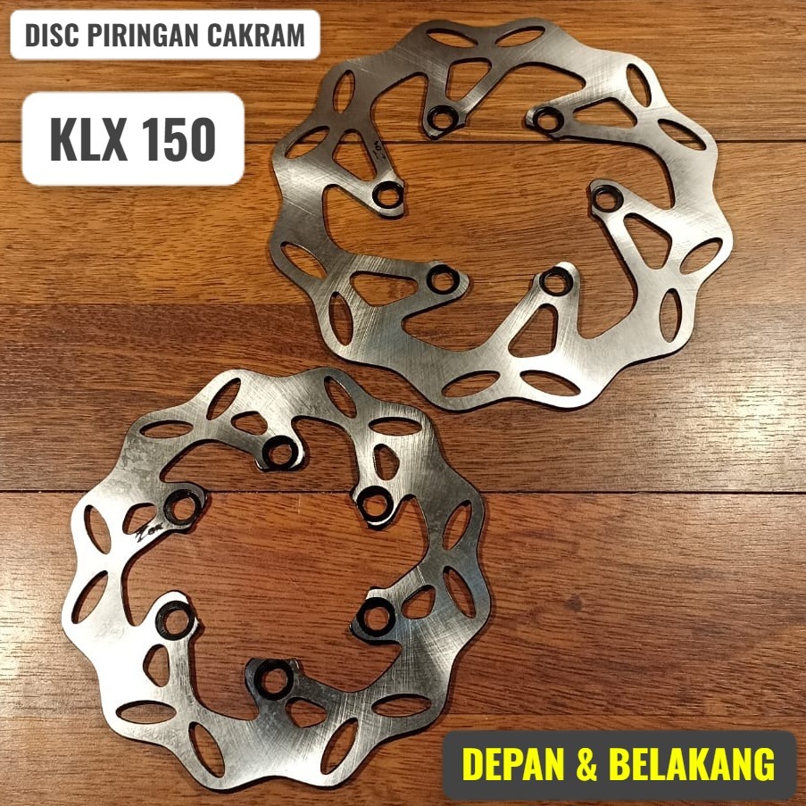 แผ่นดิสก์ด้านหลังด้านหน้า KLX150 มาตรฐานรถจักรยานยนต์ DIAMETER PATTERN