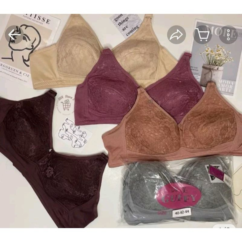 BH SPORT BRA BURKAT JUMBO TEENS ADULTS 34 36 38 4O 42 44 46 ลวดไม่มีโฟม