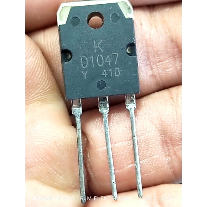 ทรานซิสเตอร์เสียง D1047 ดั้งเดิม