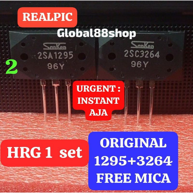 ทรานซิสเตอร์ sanken A1295 C3264 1295 3264 เดิม