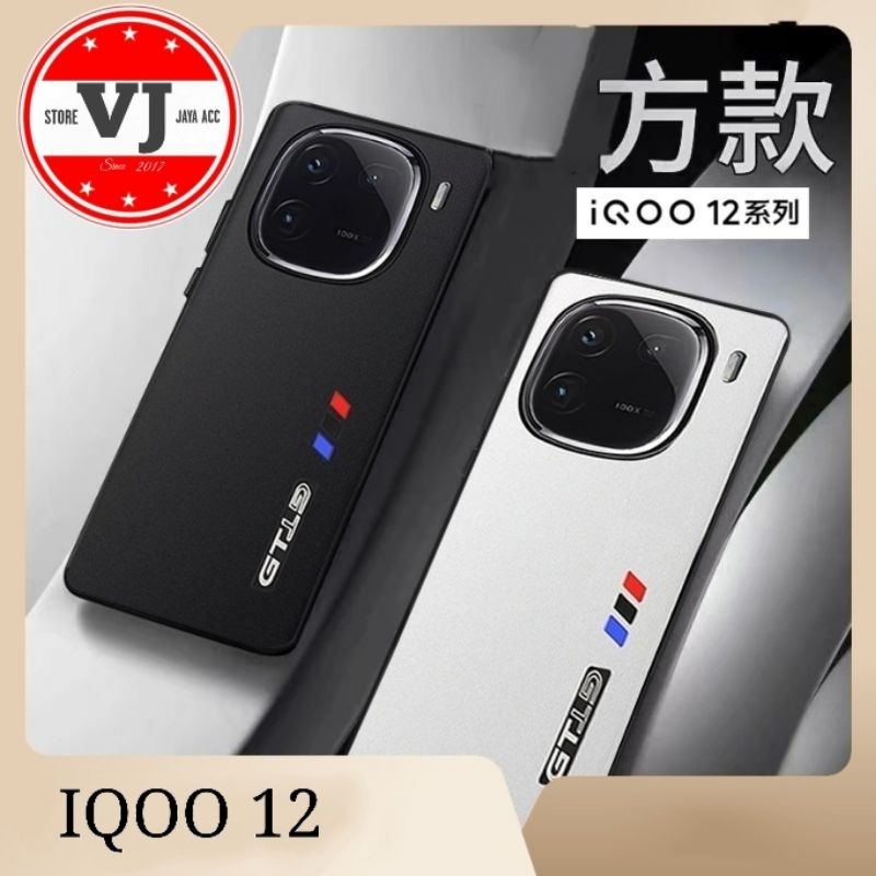 เคสหนังสไตล์มินิมอล Iqoo 12 Hardcase Anti-Fall IQOO 12 iqoo12