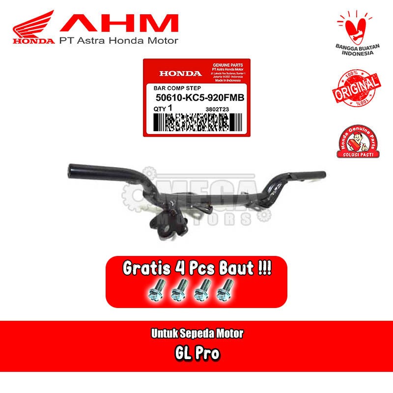 Original AMM 50610-KC5-920FMB ขาตั้งขาหน้า Step Iron Bar