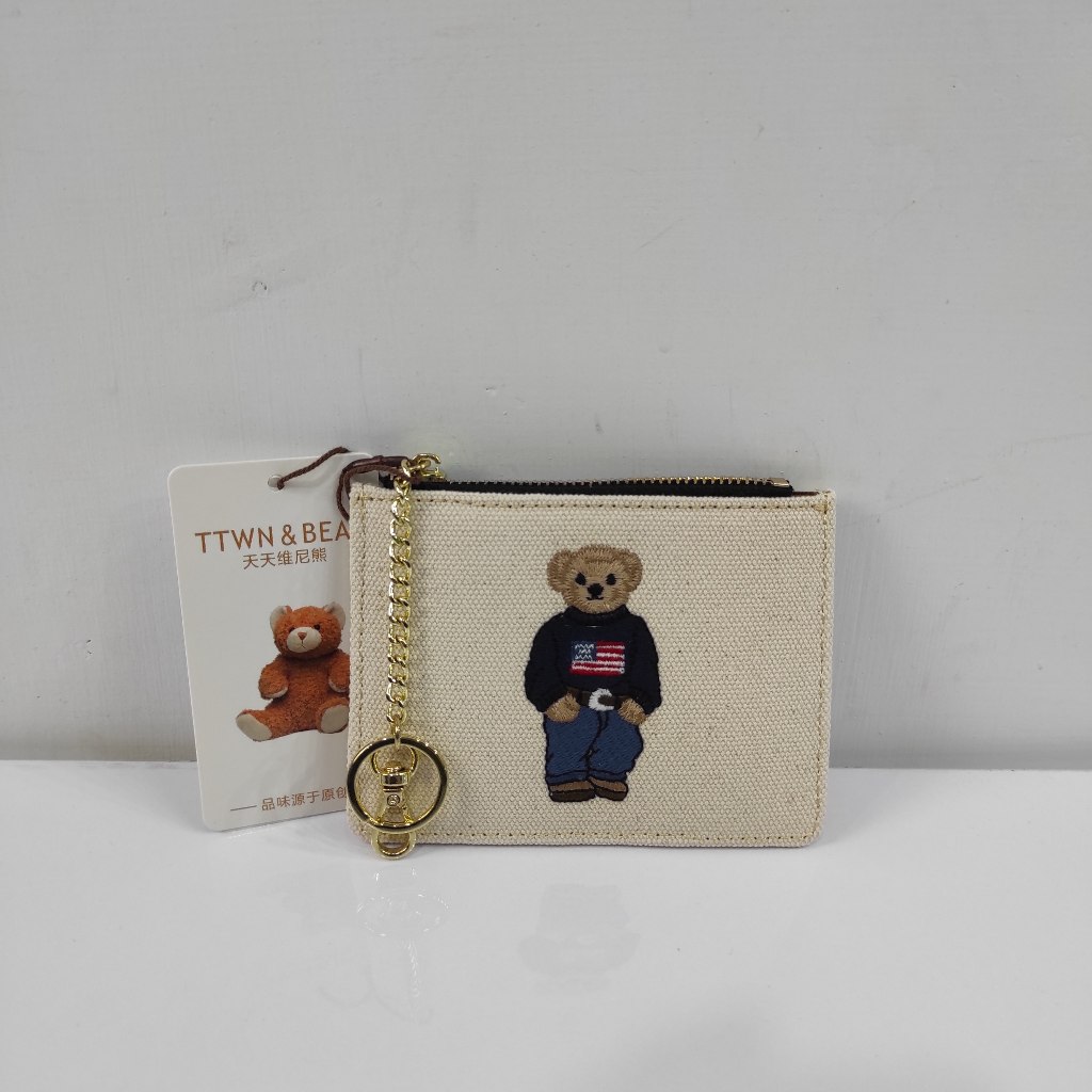 Ttwn BEAR ORIGINAL TT2449 WOMAN กระเป๋าสตางค์ - กระเป๋าสตางค์หมี TTWN ของแท้ - กระเป๋าสตางค์หมี TTWNBEAR - กระเป๋าสตางค์ผู้หญิง - กระเป๋าสตางค์ผู้หญิง - กระเป๋าสตางค์ ของแท้ - กระเป๋าสตางค์ใบสั้น - กระเป๋าสตางค์พับได้ - ช่องใส่บัตร ของแท้ - ช่องใส่บัตร