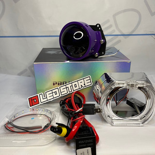 Paket Komplit Biled P70 Vinyx 3 Inchi 70 Watt Projector Biled Vinyx P70 Motor Mobil Universal I1042