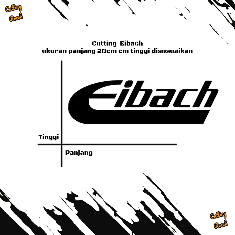 Eibach Car Sticker/Sticker/สติ๊กเกอร์ติดรถ