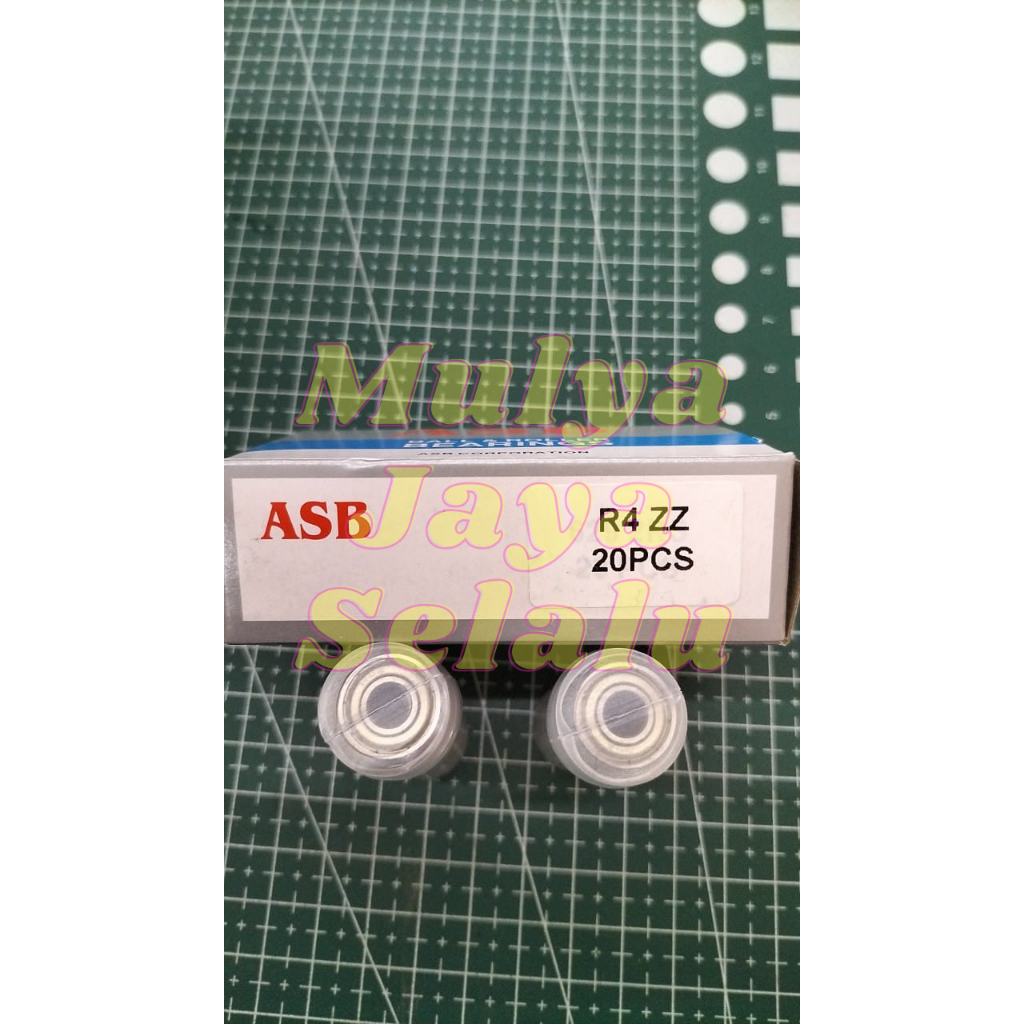 R4 ZZ ASB MINIATURE BEARING