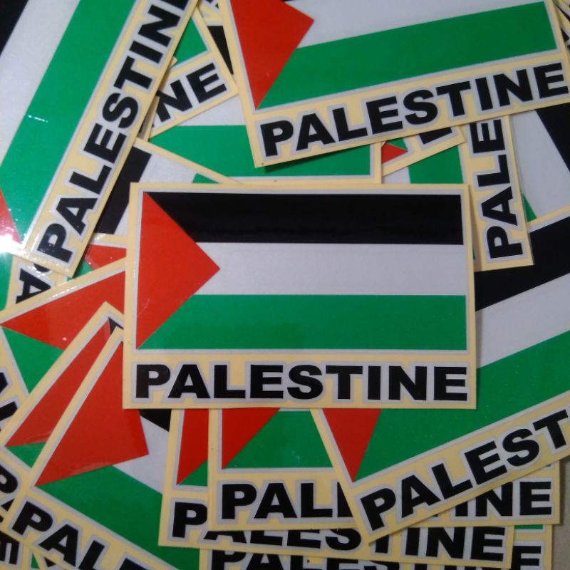 สติ๊กเกอร์ FLAG PALESTINE