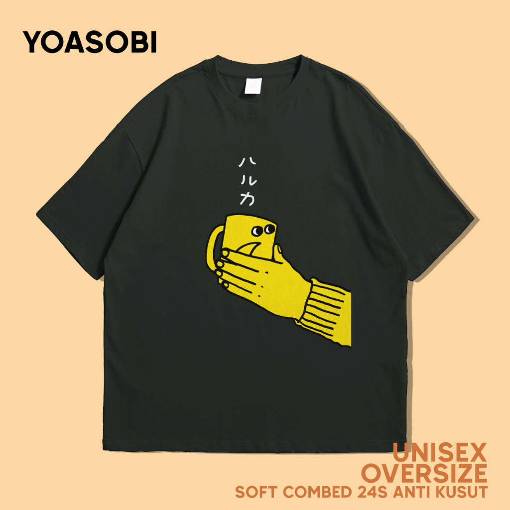 เสื้อยืดโอเวอร์ไซส์วง Yoasobi the book shirt Mummet 24s Unisex Premium