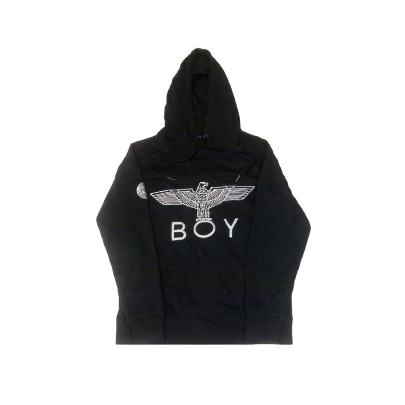 เสื้อกันหนาว มีฮู้ด ลาย Boy London