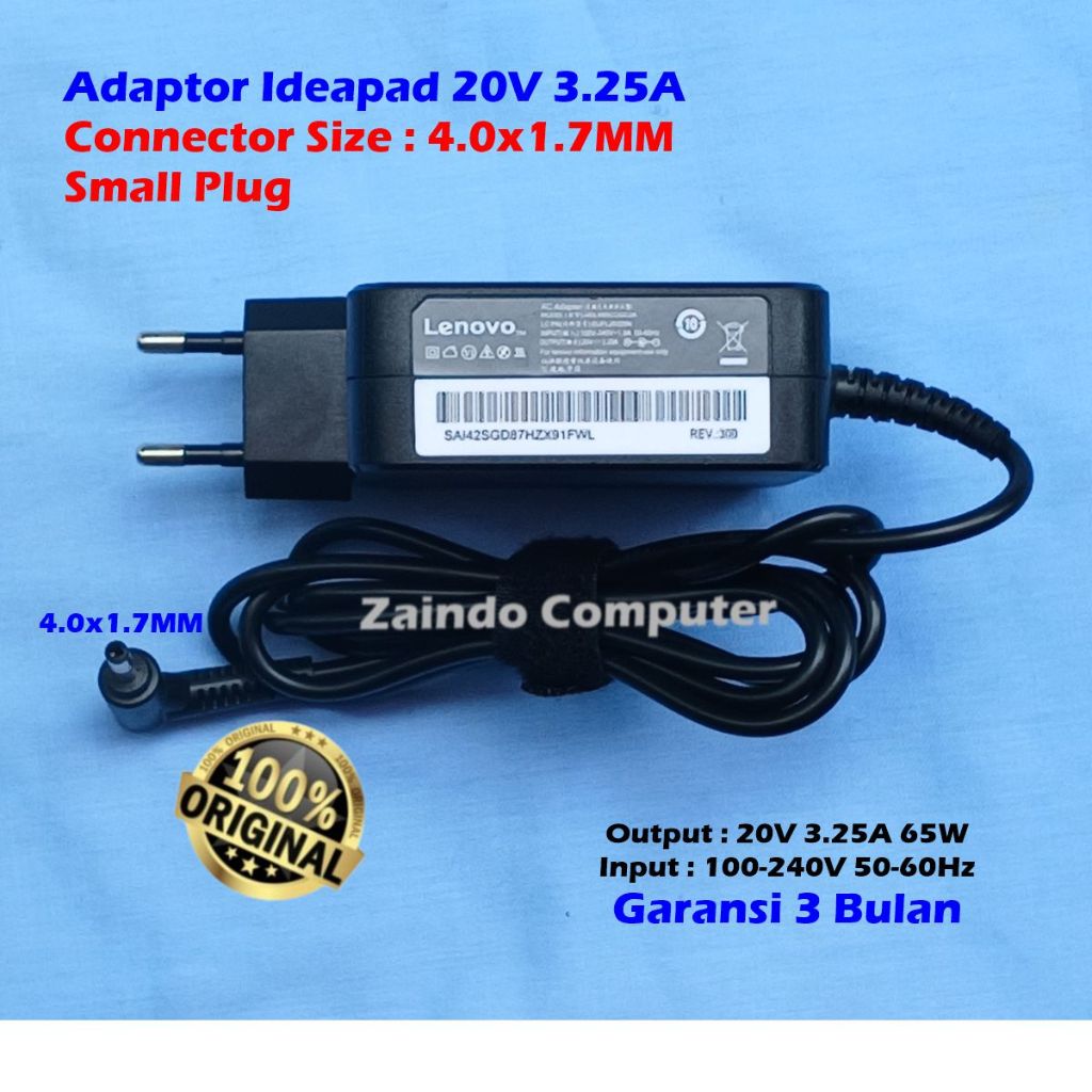LENOVOO ADAPTER 110 110S 120S 130S 310 320 330S30S 330S-14AST 13-15AST 130S-11IGM IDEAPADD 100 110 1