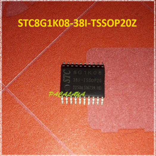 STC8G1K08 STC8G1K08-38I-TSSOP20z 8KB 1.25KB FLASH 18 เดิม