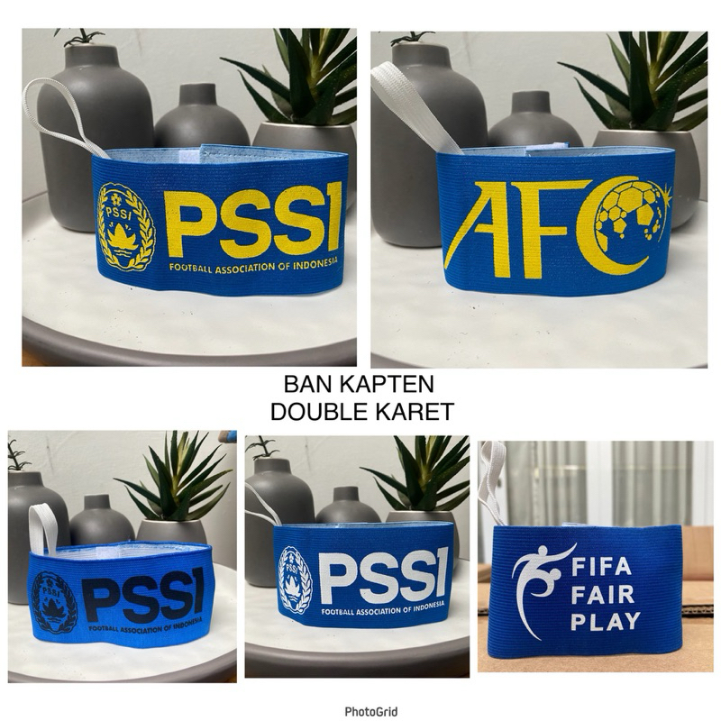 WHOLESALE CAPTAIN DOUBLE RUBBER ARM BAND ARMBAND CAPTAIN CAPTEN KAPTAIN AFC PSSI FIFA RESPECT UNITE AGAMNT RACISM