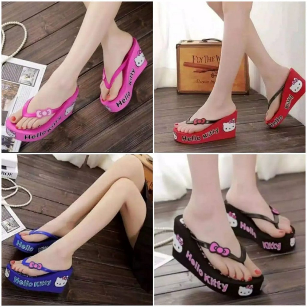 HELLOKITTY CK 99 รองเท้าแตะเยลลี่ Hello Kitty สําหรับผู้หญิง 36/40